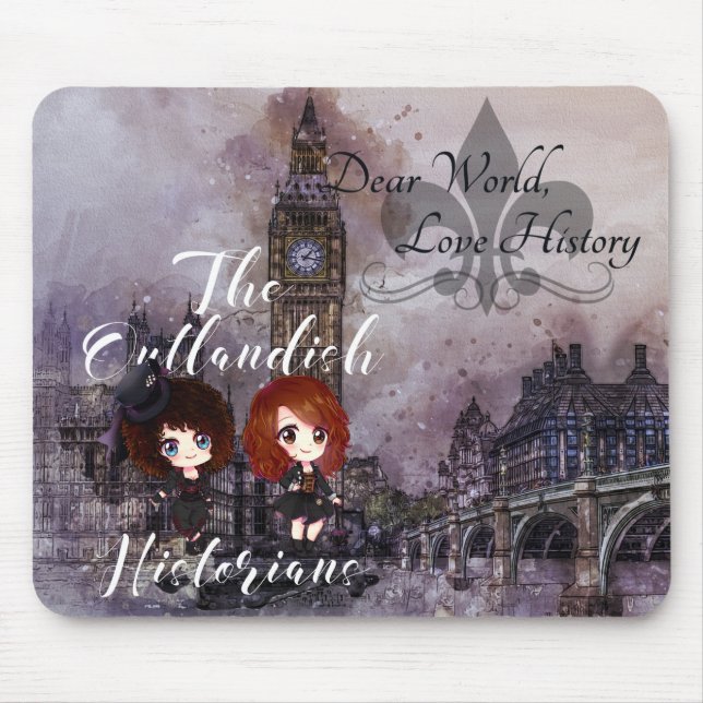 Kära World, Kärlek-historiens musknapp Musmatta (Framsidan)