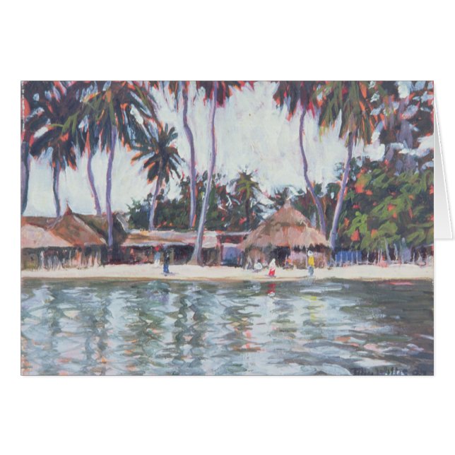 Karaban Senegal 1997 Hälsningskort (Framsidan Horizontal)