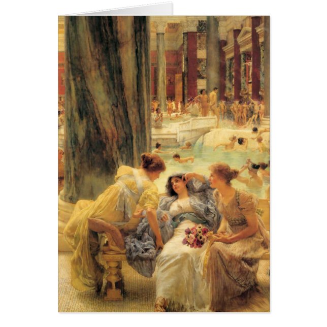 Karacalla Baths Hälsningskort (Framsidan)