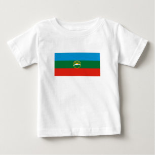 Karachay Cherkessia Flagga T Shirt
