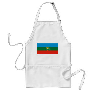 Karachay-Tsjerkessiens flagga Förkläde
