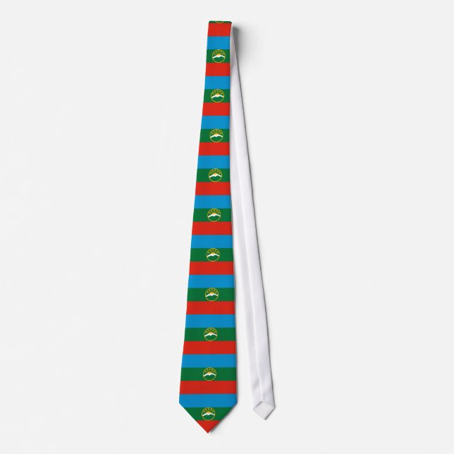 Karachay-Tsjerkessiens flagga Slips (Framsida)