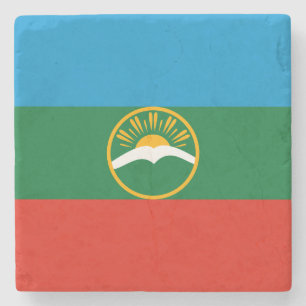Karachay-Tsjerkessiens flagga Stenunderlägg
