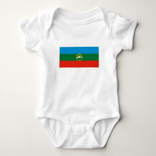 Karachay-Tsjerkessiens flagga T Shirt