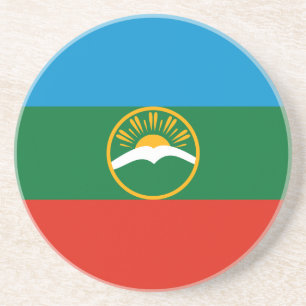 Karachay-Tsjerkessiens flagga Underlägg