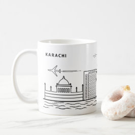 KARACHI FODRAR KONST KAFFEMUGG