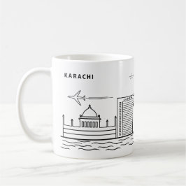 KARACHI FODRAR KONST KAFFEMUGG