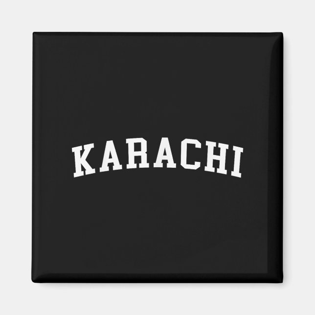 Karachi  magnet (Framsidan)