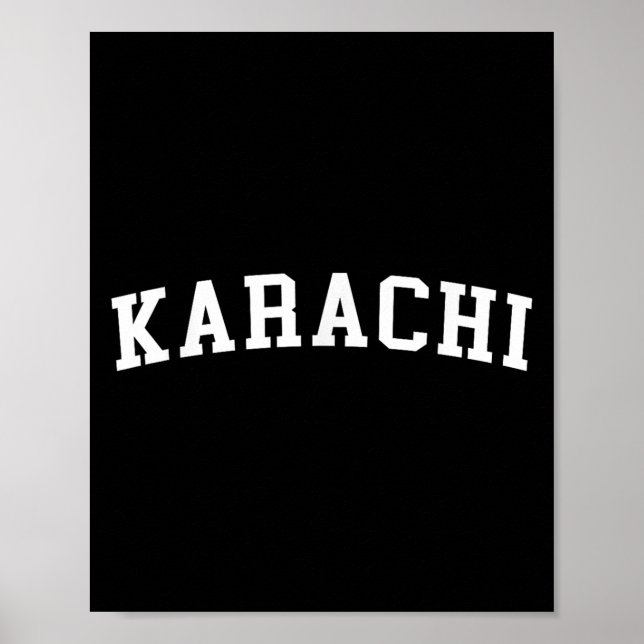 Karachi  poster (Framsidan)