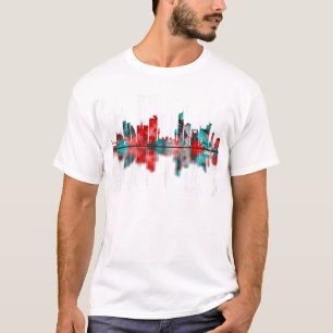 Karachi Skyline Pakistan T Shirt