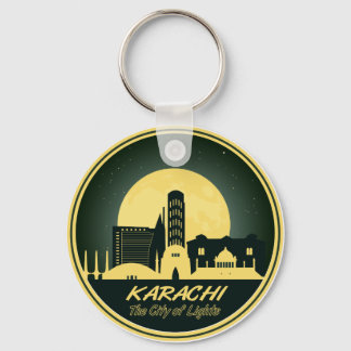 KARACHI STAD LJUS NYCKELRING