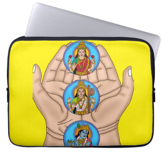 Karagre Vasate Lakshmi Shloka Laptop Fodral