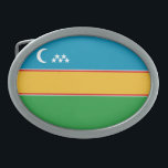 Karakalpakstan Flagga<br><div class="desc">Patriotisk flagga i Karakalpakstan.</div>