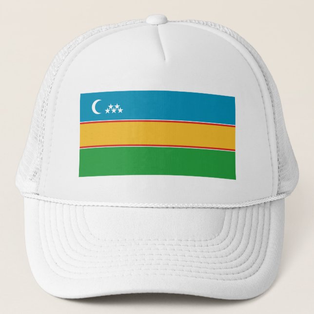 Karakalpakstan Flagga Keps (Framsida)