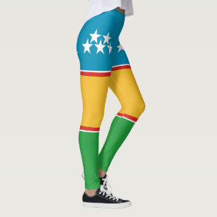 Karakalpakstan Flagga Leggings