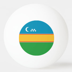 Karakalpakstan Flagga Pingisboll