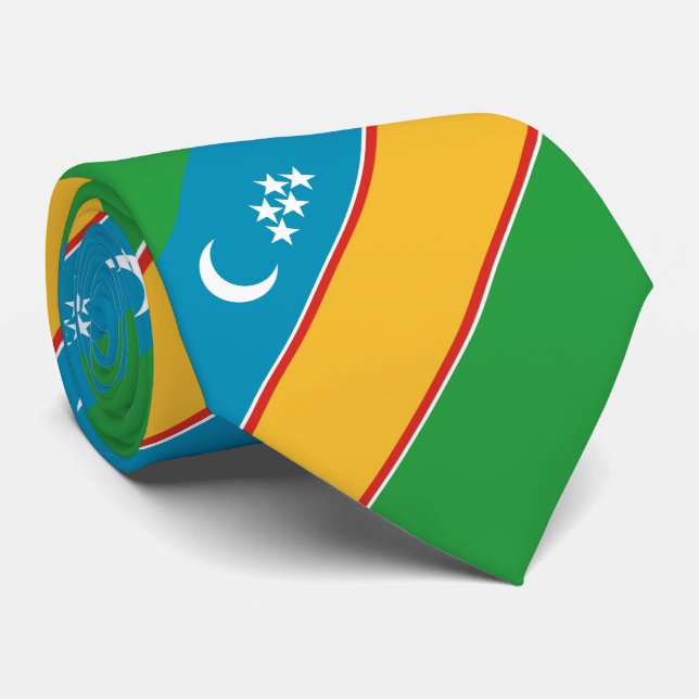 Karakalpakstan Flagga Slips (Rullad)