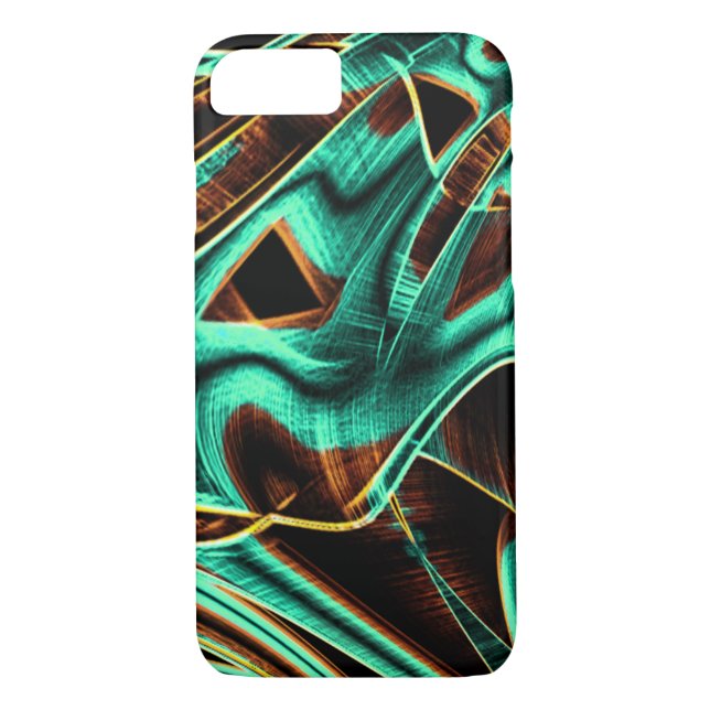 Karakamarin och kaffeodlingar, djupt kryddade tape Case-Mate iPhone skal (Baksida)