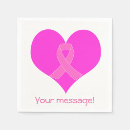 Karaktärsdesign för hjärt- och kärlsammandragning pappersservett