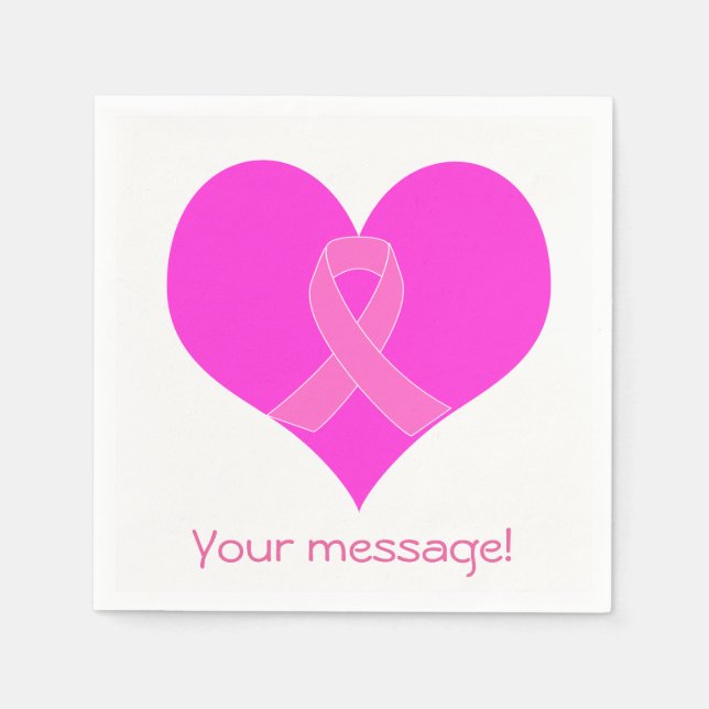 Karaktärsdesign för hjärt- och kärlsammandragning pappersservett (Framsidan)