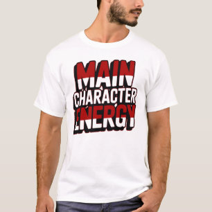 Karaktärsenergi Djärv Populärkulturell T-Shirt Des