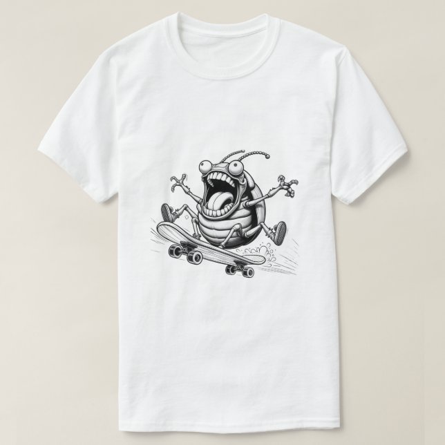 Karaktärstema tecknad presentidé t shirt (Design framsida)