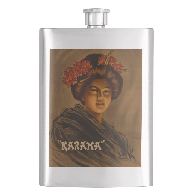 Karama: Japansk Romantik Geisha Actress Fickplunta (Framsidan)