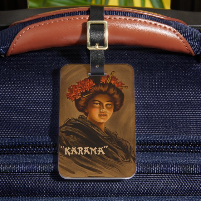 Karama: Japansk Romantik Geisha Skådespelerska Bagagebricka (Framsida Insitu 2)