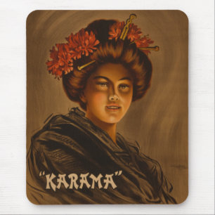 Karama: Japansk Romantik Geisha Skådespelerska Musmatta