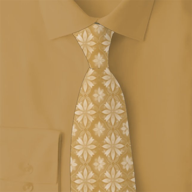 Karamell Geometrisk Blommig Slips (Skapare uppladdad)