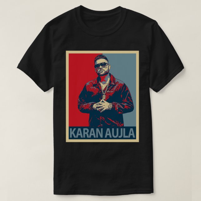 karan aujla Lightweight Hoodie.png T Shirt (Design framsida)