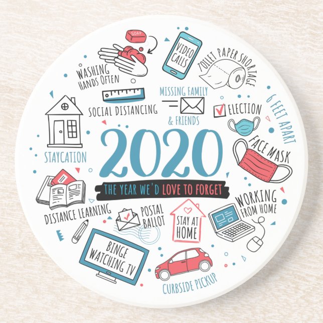 Karantän 2020 aktivitetslista för minnesstund underlägg (Framsidan)