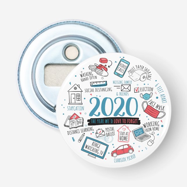 Karantän 2020 Julminne Flasköppnare (Framsidan)