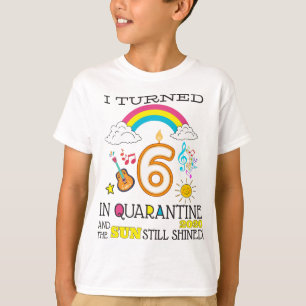 Karantän 6e födelsedagen 2020 t shirt
