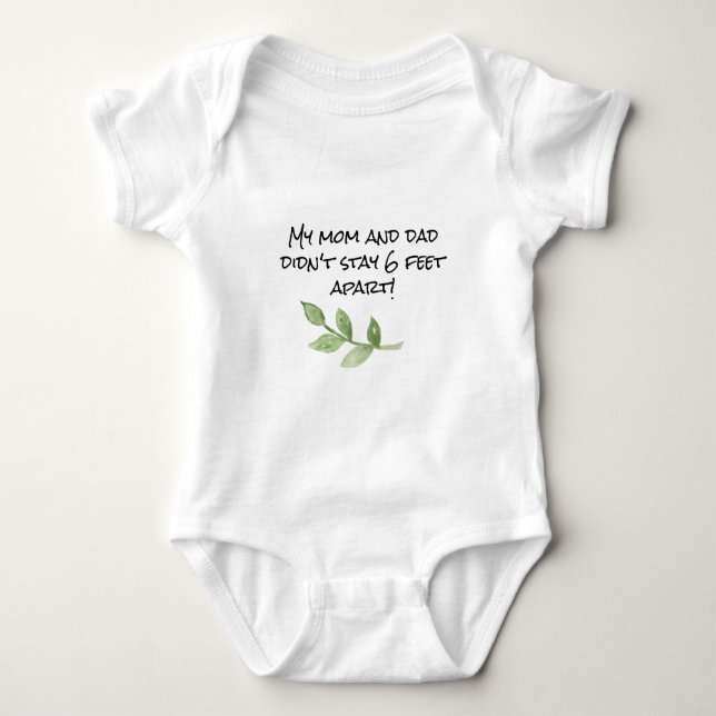 Karantän, Baby T Shirt (Framsida)