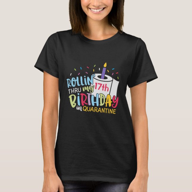 Karantän födelsedag varje år Papprare ljus för toa T Shirt (Framsida)