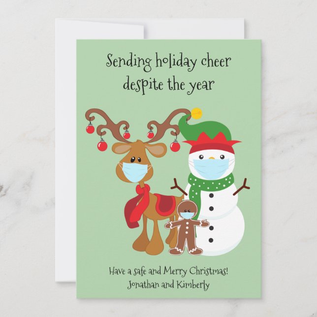 Karantän skickar höstlovsglädje trots året julkort (Framsida)