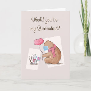 Karantänbjörn och muskort kort