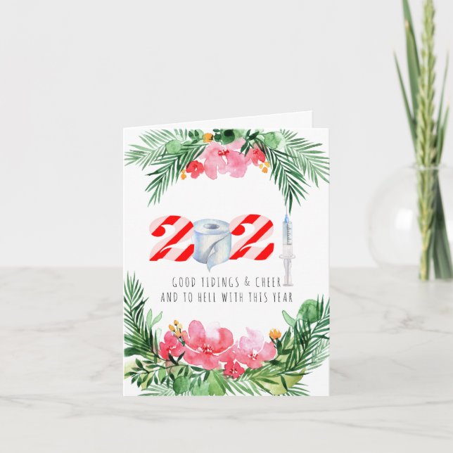 Karantänjul | Nyhet 2021 Helgkort (Framsida)