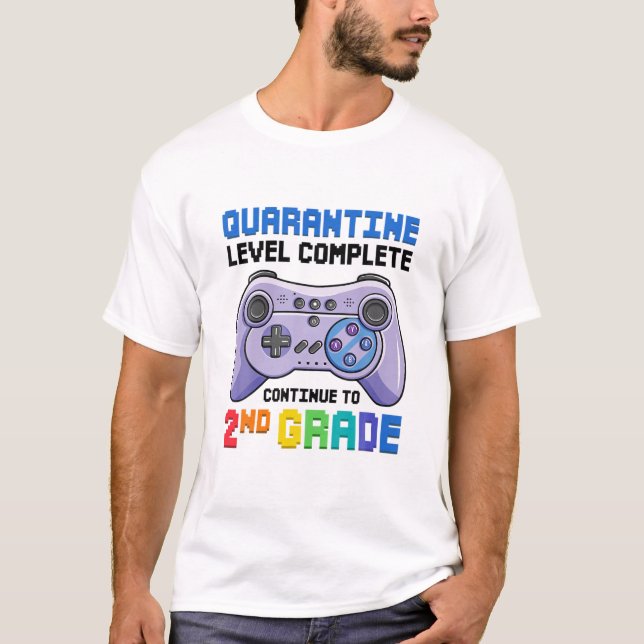 Karantännivå avslutad 2:e Klass-boxen tillbaka til T Shirt (Framsida)
