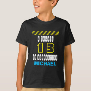 Karantänt födelsedagsfartyg t shirt
