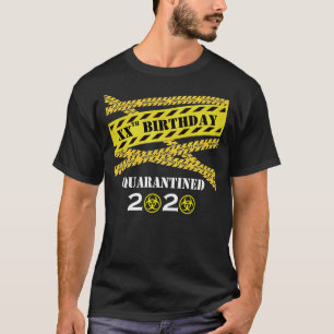 Karantänvarning Bandfödelsedag T Shirt