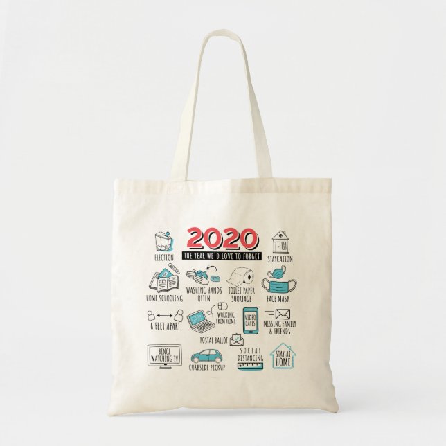 Karantänverksamhet 2020 Årets minnesstund Tygkasse (Framsidan)