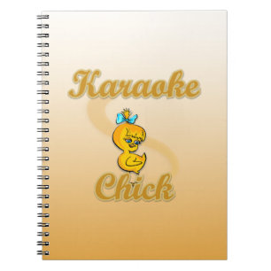 Karaoke Chick Anteckningsbok