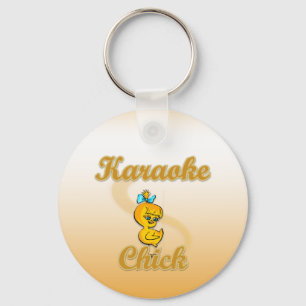 Karaoke Chick Nyckelring