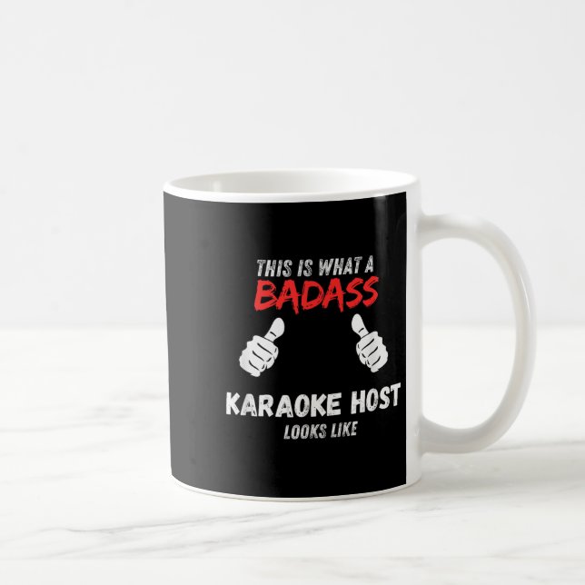 Karaoke Funny This Is What A Bad Karaoke Host Look Kaffemugg (Höger)