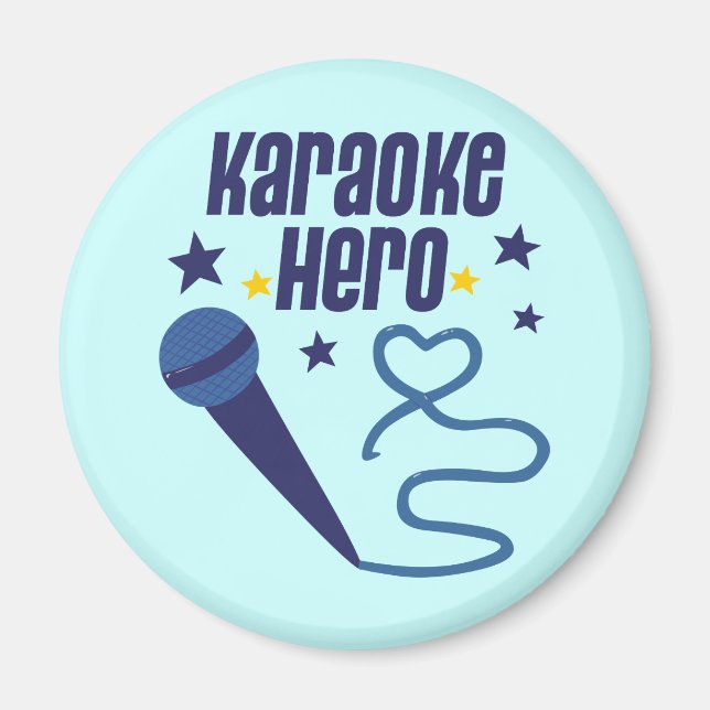 Karaoke Hero Magnet (Framsidan)
