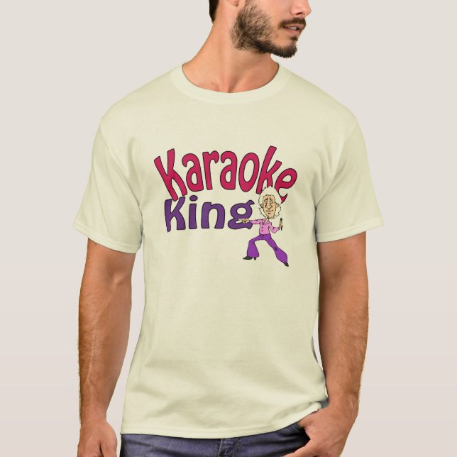 Karaoke Kung Tee Shirt (Framsida)