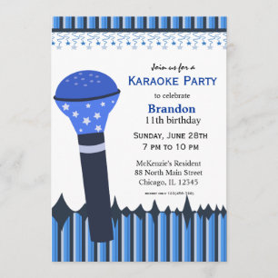 Karaoke Nights Inbjudningar