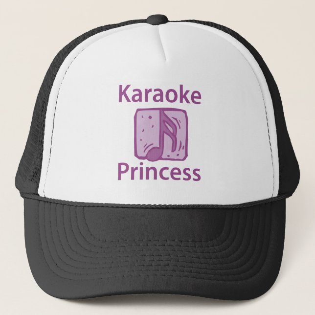 Karaoke Princess Truckerkeps (Framsida)